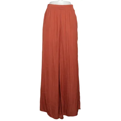 Pantalon patte d'éléphant (Orange) de Zara Polyester