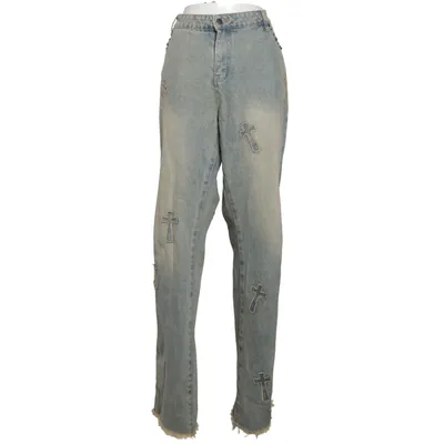 Jean (Bleu) de Fashion Nova Coton