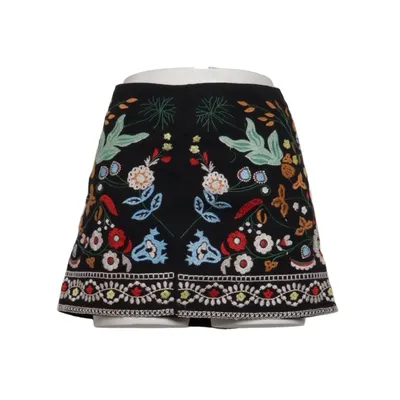 Nederdel (Sort, Flerfarvet) fra Zara Woman