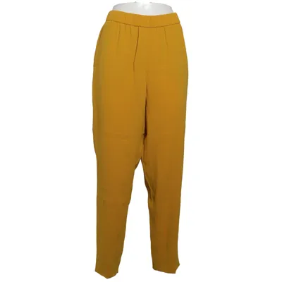 Pants (Yellow) from Escada Acetate, Polyester