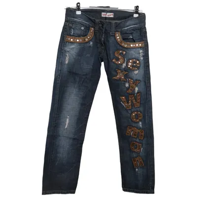 Spijkerbroek (Blauw) van Sexy Woman Katoen