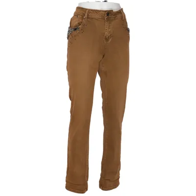Spijkerbroek (Beige) van Zac & Zoe Katoen, Elastaan, Polyester