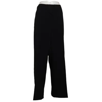Pantalon patte d'éléphant (Noir) de H&M Big is Beautiful Élasthane, Polyester, Viscose