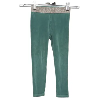 Leggings (Groen, Goud) van Mini Boden Katoen, Elastaan, Metallvezel, Polyester