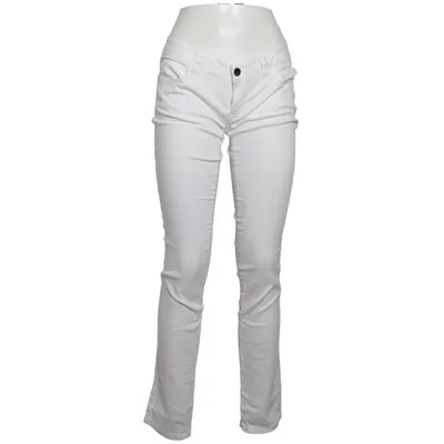 Jeans (White) from Miss RJ Cotton, Elastane