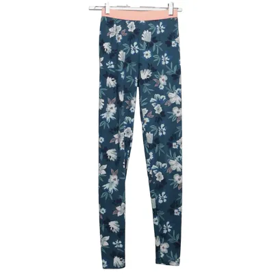 Sports tights (Blue, White, Pink) from Vertbaudet Elastane, Polyester