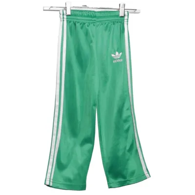 Joggers (Green, White) from Adidas Originals Cotton