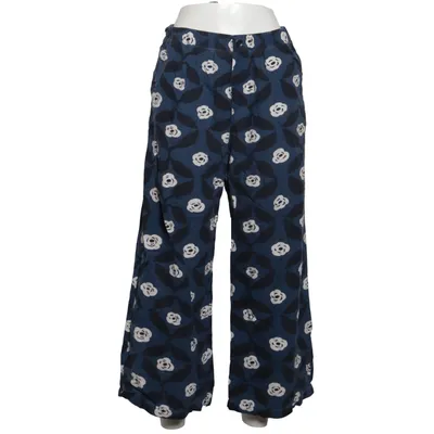 Pyjamasbyxor (Blå, Svart, Vit) från Marimekko x Uniqlo Bomull, Viskos
