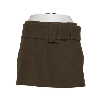 Nederdel (Brun) fra Mango Akryl, Polyamid, Polyester, Viscose, Uld