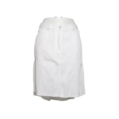 Denim skirt (White) from Imitz