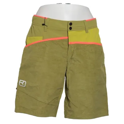 Friluftsshorts (Grøn, Pink) fra Ortovox Bomuld, Elastan, Hamp, Polyamid, Uld