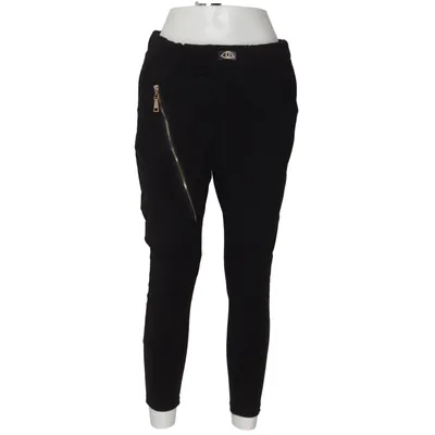 Pantalon (Noir) de Basbleu Coton, Élasthane