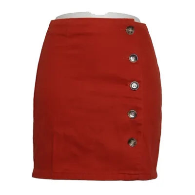 Jeansrock (Rot) von Twentyfourseven Baumwolle