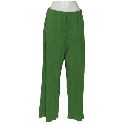 Palazzo pants (Green) from Zara Polyester