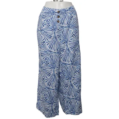 Culottes (Blå, Vit, Flerfärgad) från Gina Benotti Bomull, Linne, Polyester, Viskos