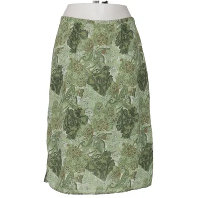 Skirt (Green, Brown, White) from Kathie Lee Collection Polyester