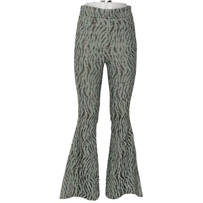 Byxor (Blå, Flerfärgad) från Vicolo Metallfiber, Viskos