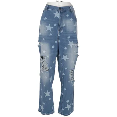 Jeans (Blå, Vit) från Jeans Elastan, Polyester, Viskos