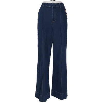Jeans (WIDE LEG) från Ms Mode Bomull, Elastan, Polyester