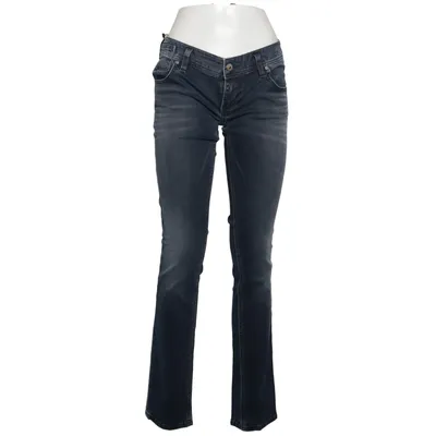 Jeans (Silver) fra Freesoul Bomuld, Elastan, Læder