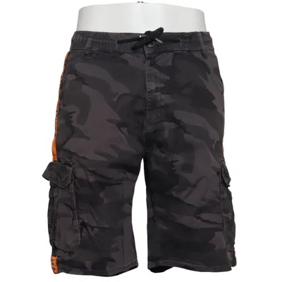 Cargo Shorts (Grau, Orange, Mehrfarbig) von Black Squad