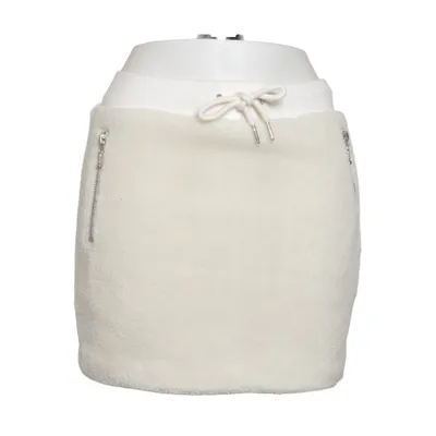 Nederdel (Hvid) fra Criminal Damage Akryl, Polyester