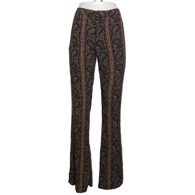 Palazzo pants (Black, Multicolored) from Mango Viscose