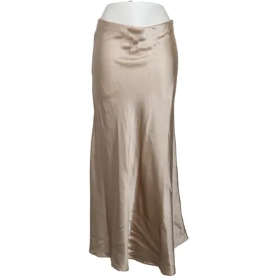 Maxi skirt (Beige) from S. Marlon Elastane, Silk