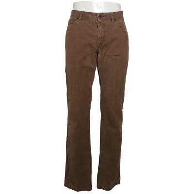 Jeans (Brun) fra Alberto Bomuld, Elastan