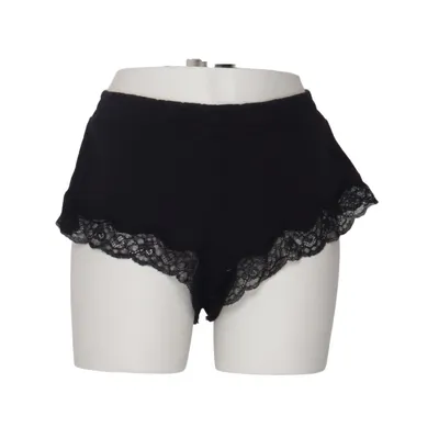 Pajama shorts (Black) from Hunkemöller x NA-KD Cotton, Elastane