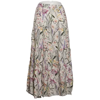 Maxi skirt (White, Multicolored) from Transfer Viscose