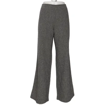 Pants (Gray, Black) from Promod Elastane, Polyester, Wool