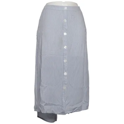 Jupe (Bleu, Blanc) de Damart Viscose