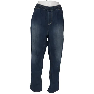Jean (Bleu) de Grandiosa Coton, Élasthane, Polyester