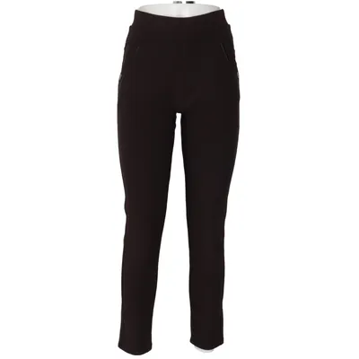 Pantalon (Marron) de Yu & Me Coton, Élasthane, Polyester