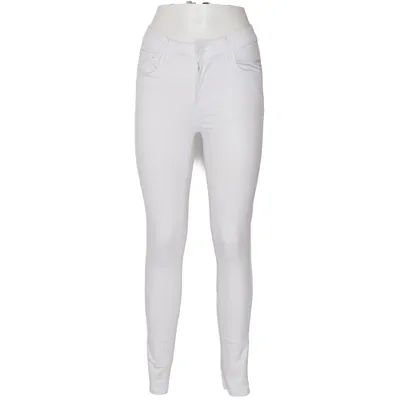 Jeans (White) from Sarah John Cotton, Elastane