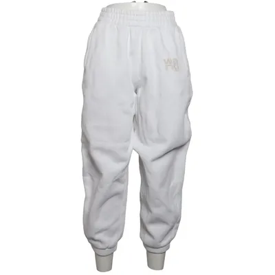 Sweatpants (White) from T by Alexander Wang Cotton, Polyester