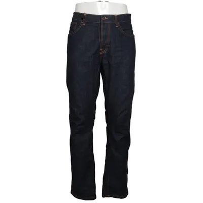 Jeans (Grim Tim Dry True Navy) från Nudie Jeans Bomull, Elastan