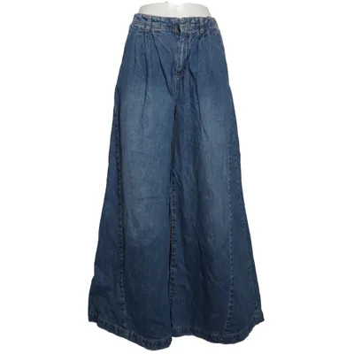 Spijkerbroek (Blauw) van Free People Katoen