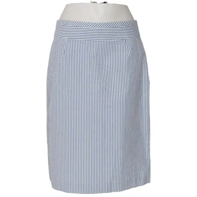 Skirt (Blue, White) from HighMoor Cotton, Viscose