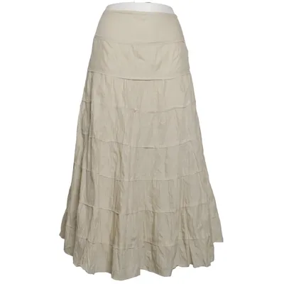 Maxi skirt (Beige) from Carla F Cotton