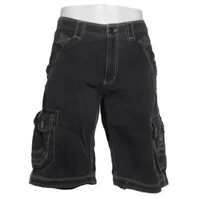 Cargo shorts (Zwart) van Smog Katoen