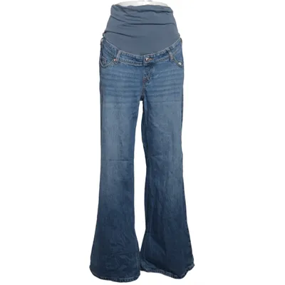 Vente bukser (Blå) fra H&M Mama Bomuld, Elastan