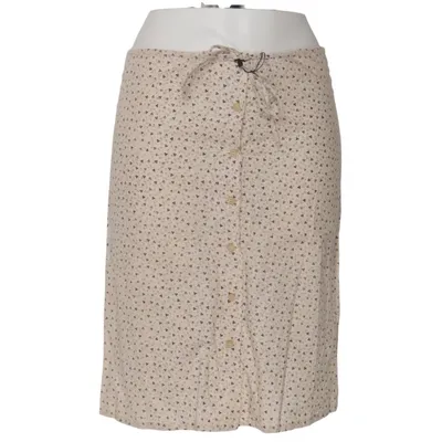 Skirt (Beige, Brown) from Vintage