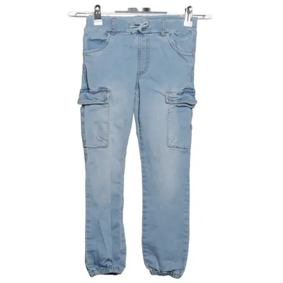 Cargo pants (Blue) from Name It Cotton, Elastane, Polyester, Viscose