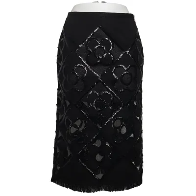 Jupe (Noir) de Manoush Coton, Nylon