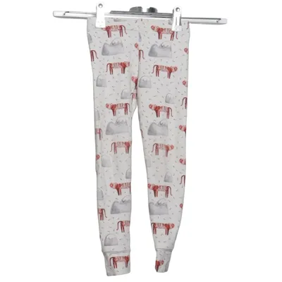 Leggings (Weiß, Braun, Grau) von Monkind Elasthan, Bio-Baumwolle