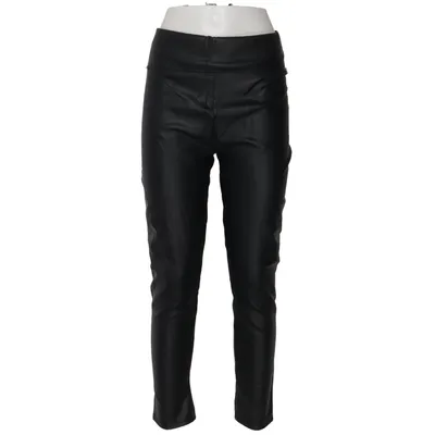 Vinyl broek (Zwart) van Miss Queen Elastaan, Polyamide, Polyurethaan