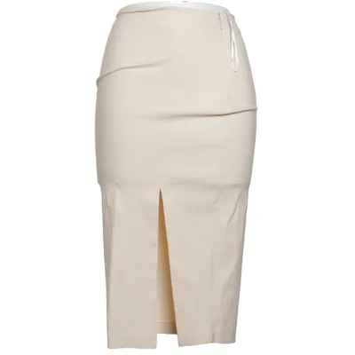Kjol (Beige) från Vesper Elastan, Polyamid, Viskos