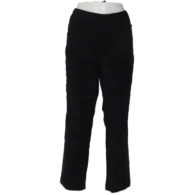Corduroy pants (Black) from Collection L. Cotton, Elastane